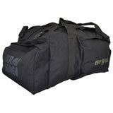 Tactical Large Kit Bag (black with olive green text) - Krav Wear