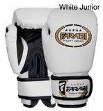 White junior boxing glove