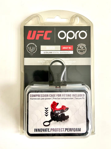 Adult UFC Opro Mouth Guard (Silver)